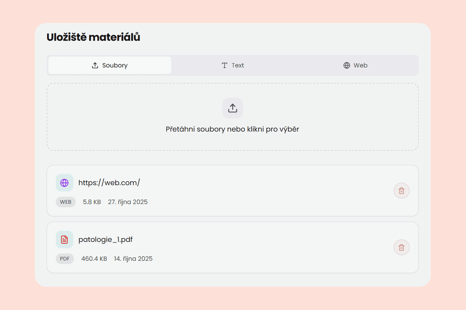 Nahraj studijní materiály